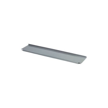 Steel Lower Shelf, 72W X 14D, Gray